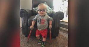 Video of 2-year-old boy learning to walk inspires millions