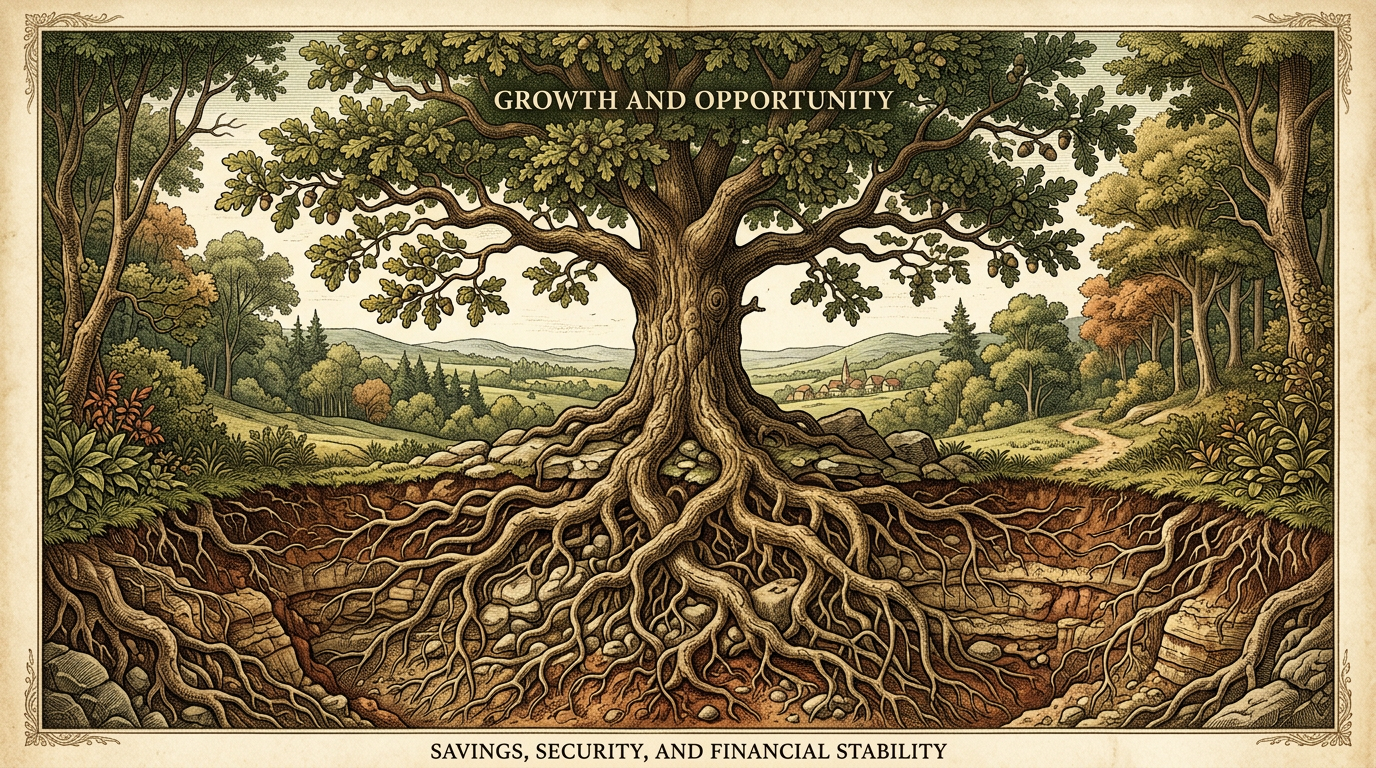 GROWTH AND OPPORTUNITY; SAVINGS, SECURITY, AND FINANCIAL STABILITY
