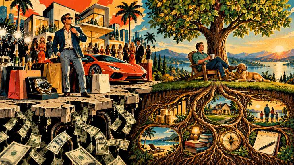 WEALTH & WISDOM TUESDAY: THE LESS YOU NEED TO IMPRESS PEOPLE, THE EASIER IT BECOMES TO BUILD WEALTH