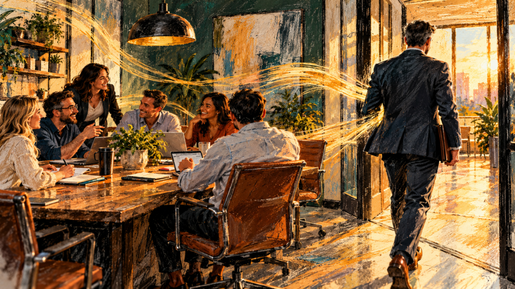 Leadership Lessons Thursday: The Way You Leave a Room Matters