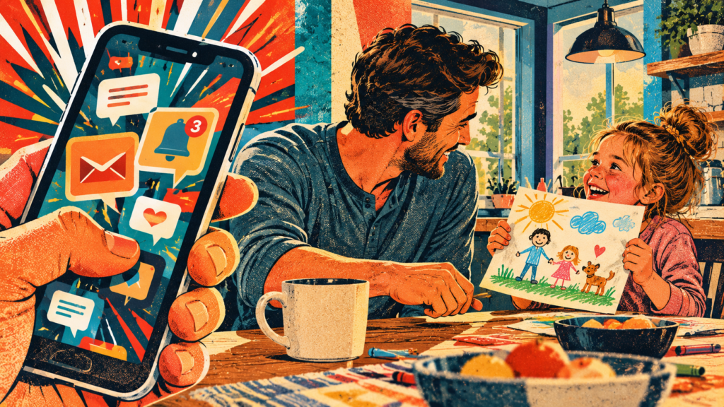 DON’T MAKE THE PEOPLE YOU LOVE COMPETE WITH YOUR PHONE